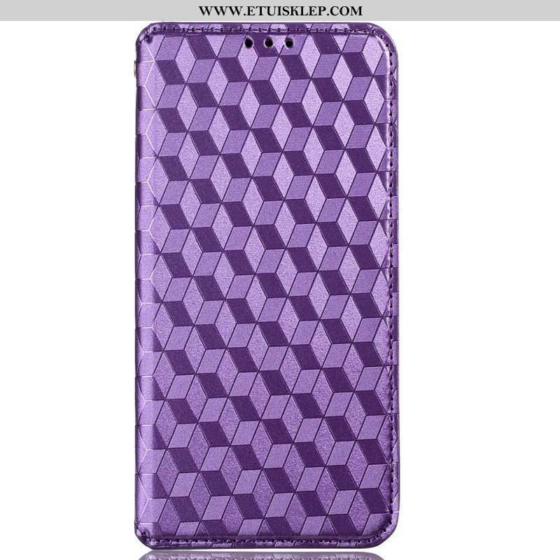 Etui Na Telefon do Sony Xperia 10 IV Etui Folio Kostki 3d